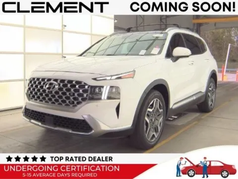 White 2021 Hyundai Santa Fe Limited for sale in Wentzville, MO