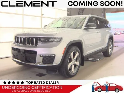 Silver 2021 Jeep Grand Cherokee L Limited for sale in Wentzville, MO