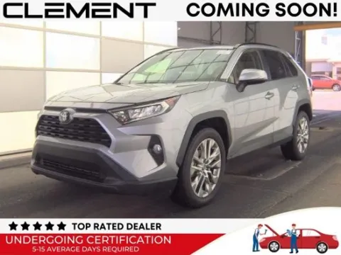 Silver 2020 Toyota RAV4 XLE Premium for sale in Wentzville, MO