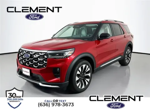 Black 2026 Ford Explorer Platinum for sale in Wentzville, MO