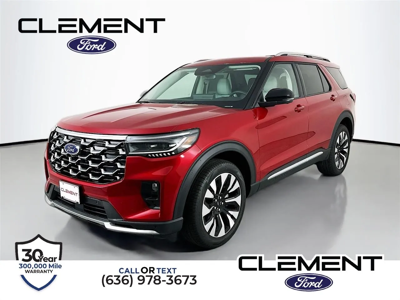 Black 2026 Ford Explorer Platinum for sale in Wentzville, MO