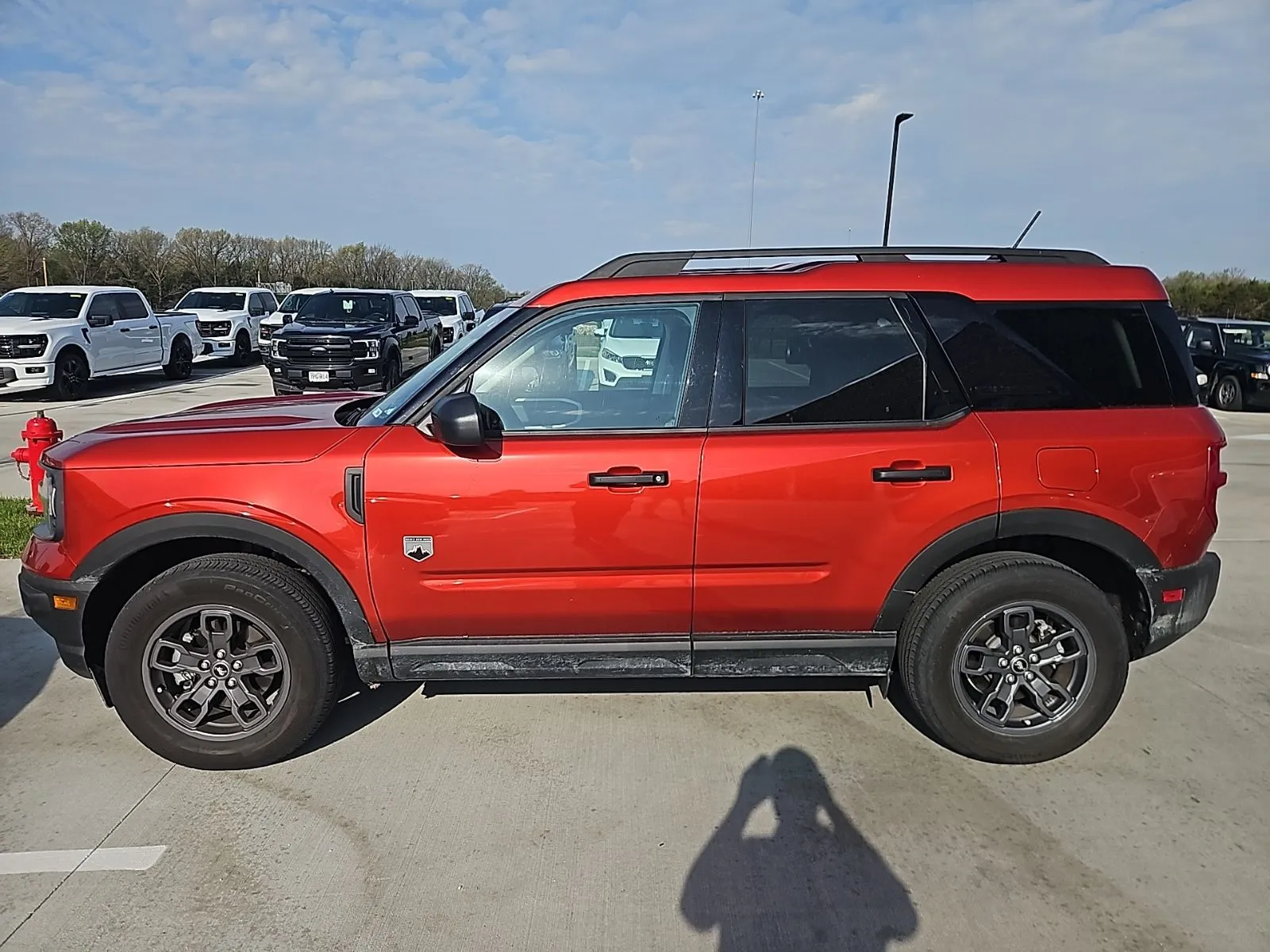 Red 2023 Ford Bronco Sport Big Bend for sale in Wentzville, MO