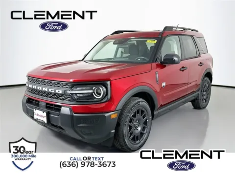 Red 2026 Ford Bronco Sport Big Bend for sale in Wentzville, MO