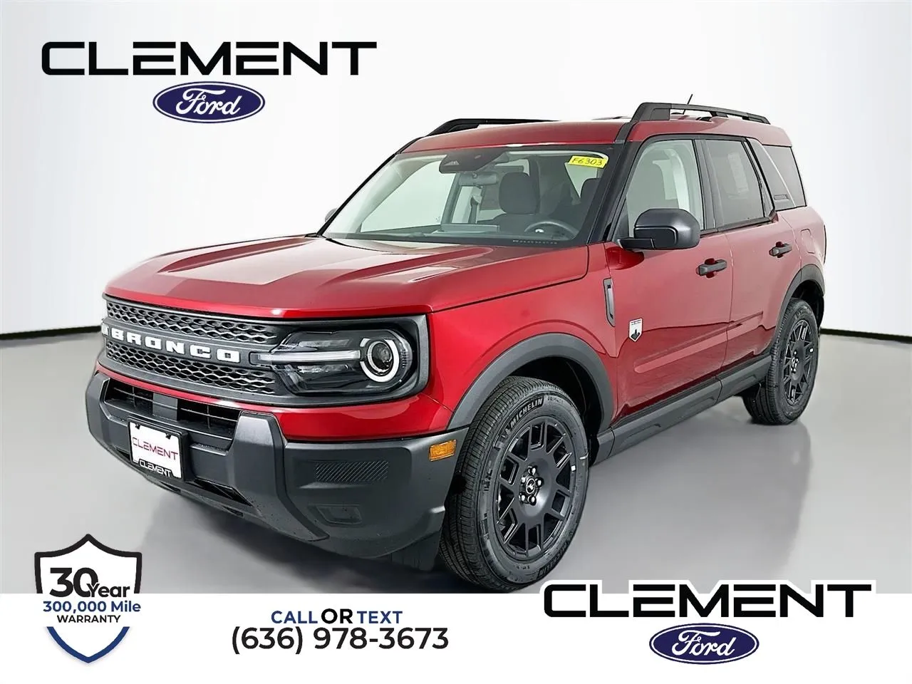 Red 2026 Ford Bronco Sport Big Bend for sale in Wentzville, MO