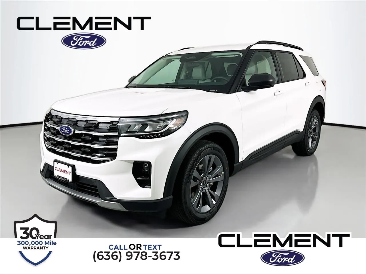 White 2026 Ford Explorer Active for sale in Wentzville, MO
