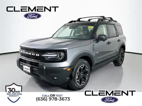 Gray 2026 Ford Bronco Sport Outer Banks for sale in Wentzville, MO