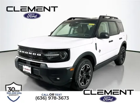White 2026 Ford Bronco Sport Outer Banks for sale in Wentzville, MO