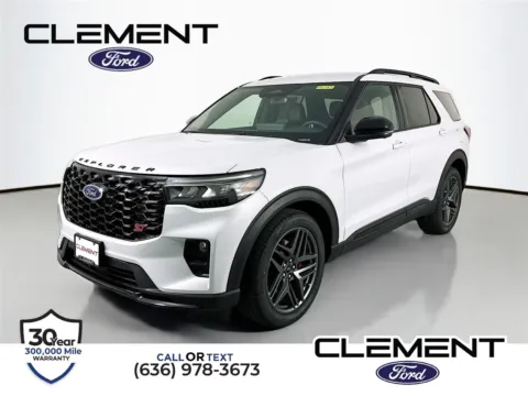 White 2026 Ford Explorer ST for sale in Wentzville, MO