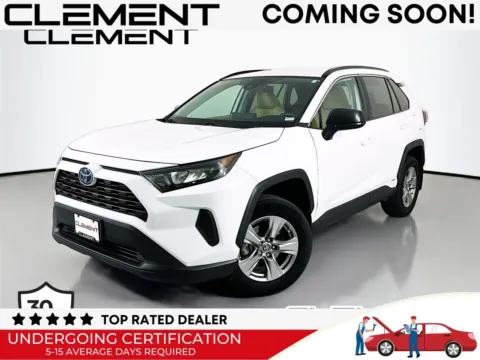 White 2022 Toyota RAV4 Hybrid LE for sale in Wentzville, MO