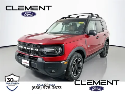 Red 2026 Ford Bronco Sport Outer Banks for sale in Wentzville, MO