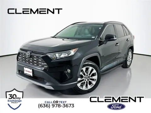 Black 2020 Toyota RAV4 Limited for sale in Wentzville, MO