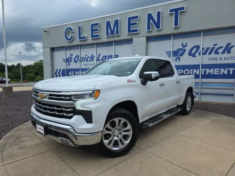 White 2023 Chevrolet Silverado 1500 LTZ for sale in Wentzville, MO