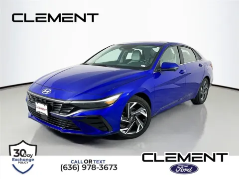 Blue 2024 Hyundai Elantra Limited for sale in Wentzville, MO