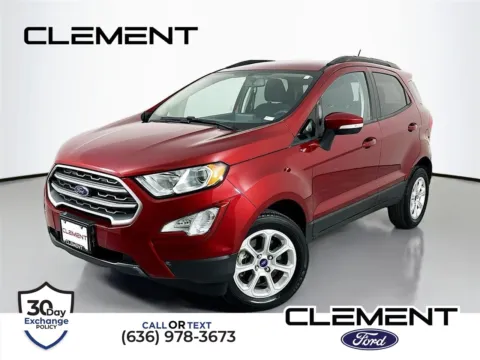 Red 2021 Ford EcoSport SE for sale in Wentzville, MO