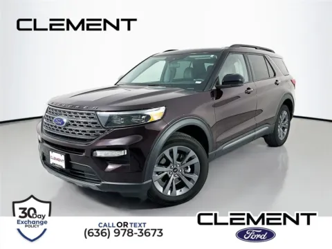 Red 2022 Ford Explorer XLT for sale in Wentzville, MO