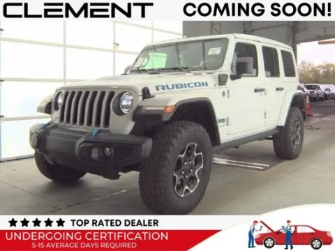 White 2022 Jeep Wrangler Unlimited Rubicon 4xe for sale in Wentzville, MO
