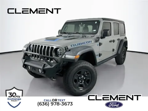 Gray 2022 Jeep Wrangler Unlimited Rubicon 4xe for sale in Wentzville, MO