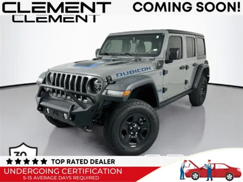Gray 2022 Jeep Wrangler Unlimited Rubicon 4xe for sale in Wentzville, MO