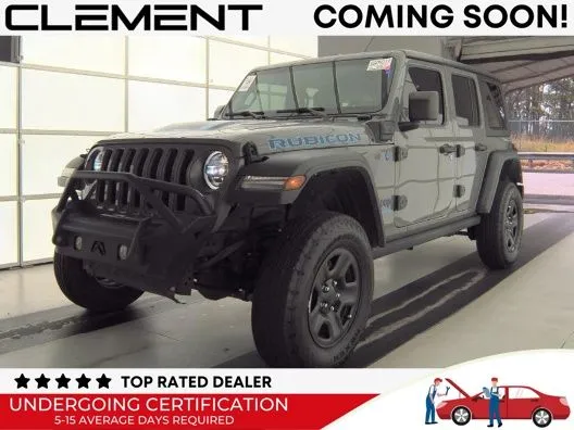 Gray 2022 Jeep Wrangler Unlimited Rubicon 4xe for sale in Wentzville, MO