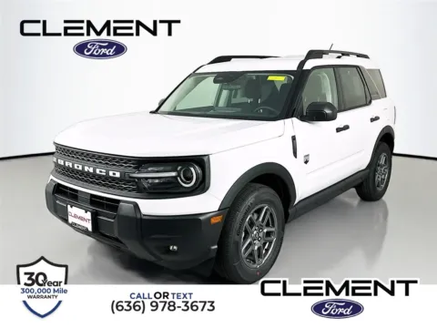 White 2026 Ford Bronco Sport Big Bend for sale in Wentzville, MO