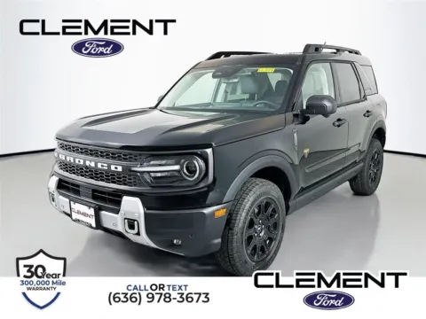 Black 2026 Ford Bronco Sport Badlands for sale in Wentzville, MO
