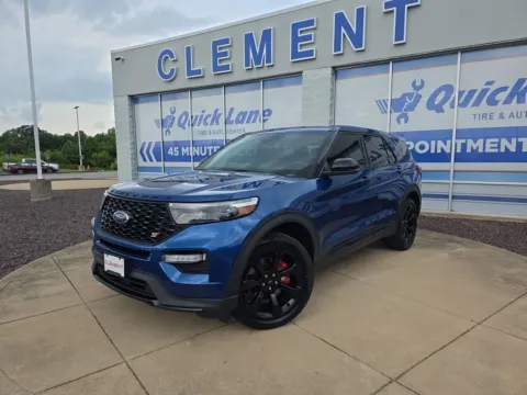 Blue 2021 Ford Explorer ST for sale in Wentzville, MO