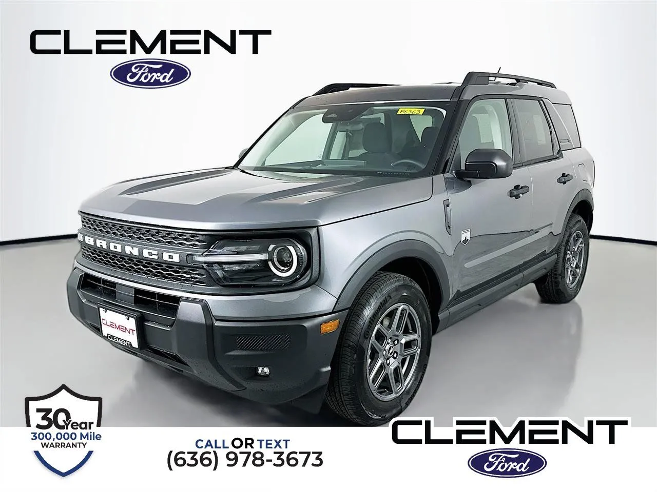 Gray 2026 Ford Bronco Sport Big Bend for sale in Wentzville, MO