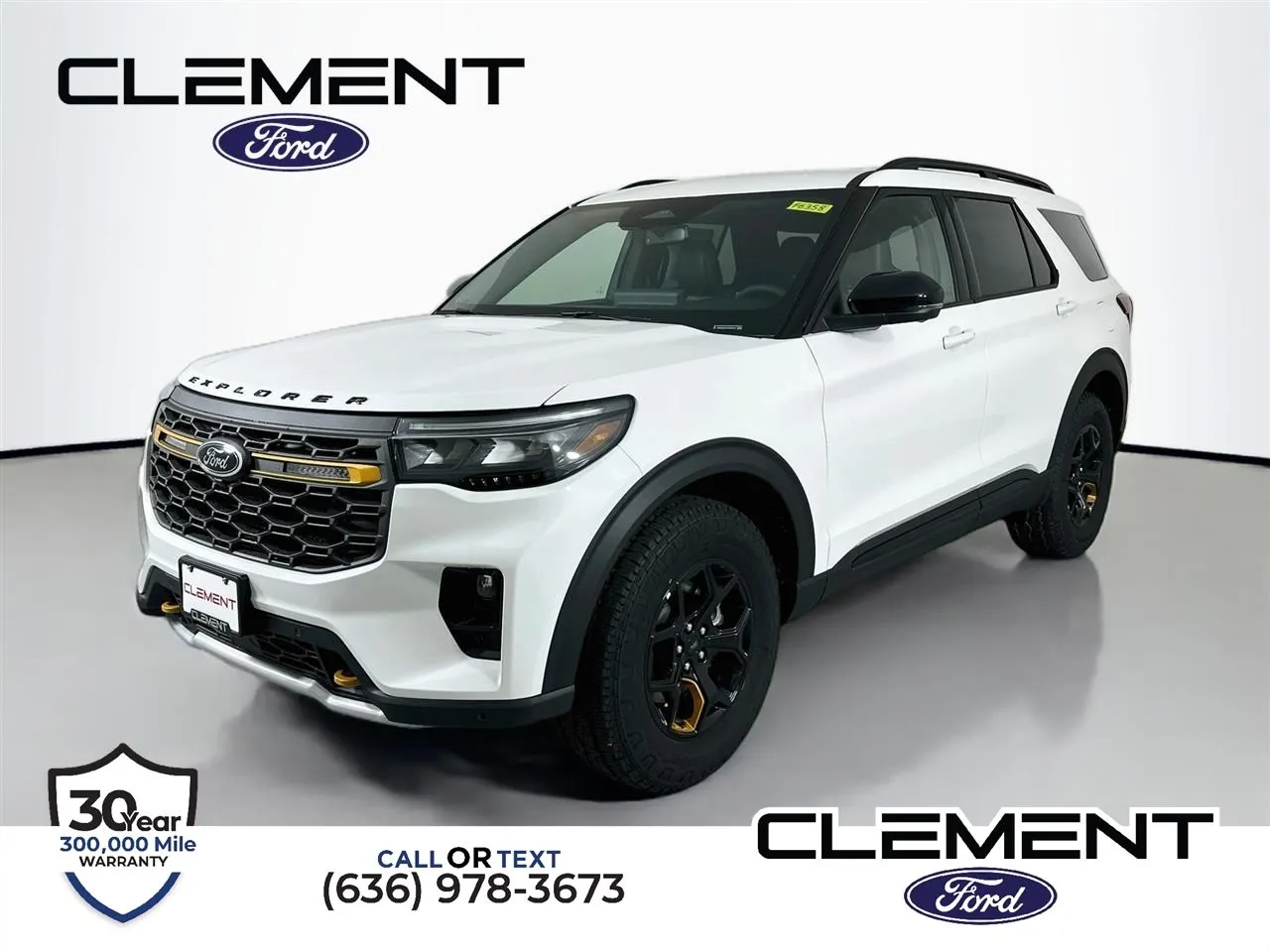 White 2026 Ford Explorer Tremor for sale in Wentzville, MO