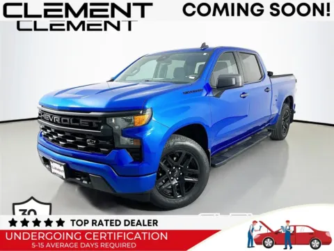 Blue 2023 Chevrolet Silverado 1500 Custom for sale in Wentzville, MO