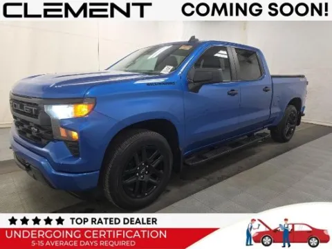 Blue 2023 Chevrolet Silverado 1500 Custom for sale in Wentzville, MO