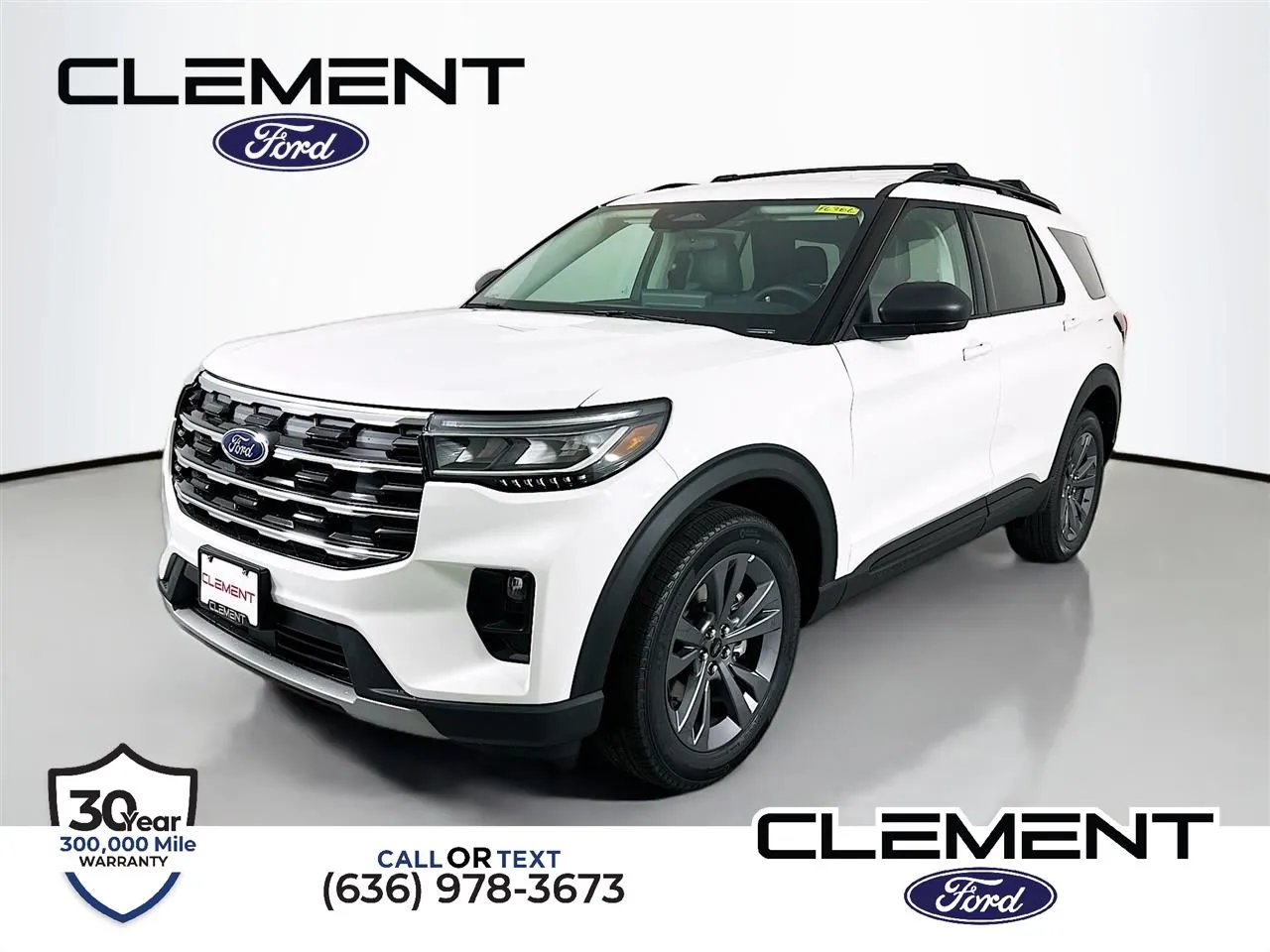 White 2026 Ford Explorer Active for sale in Wentzville, MO