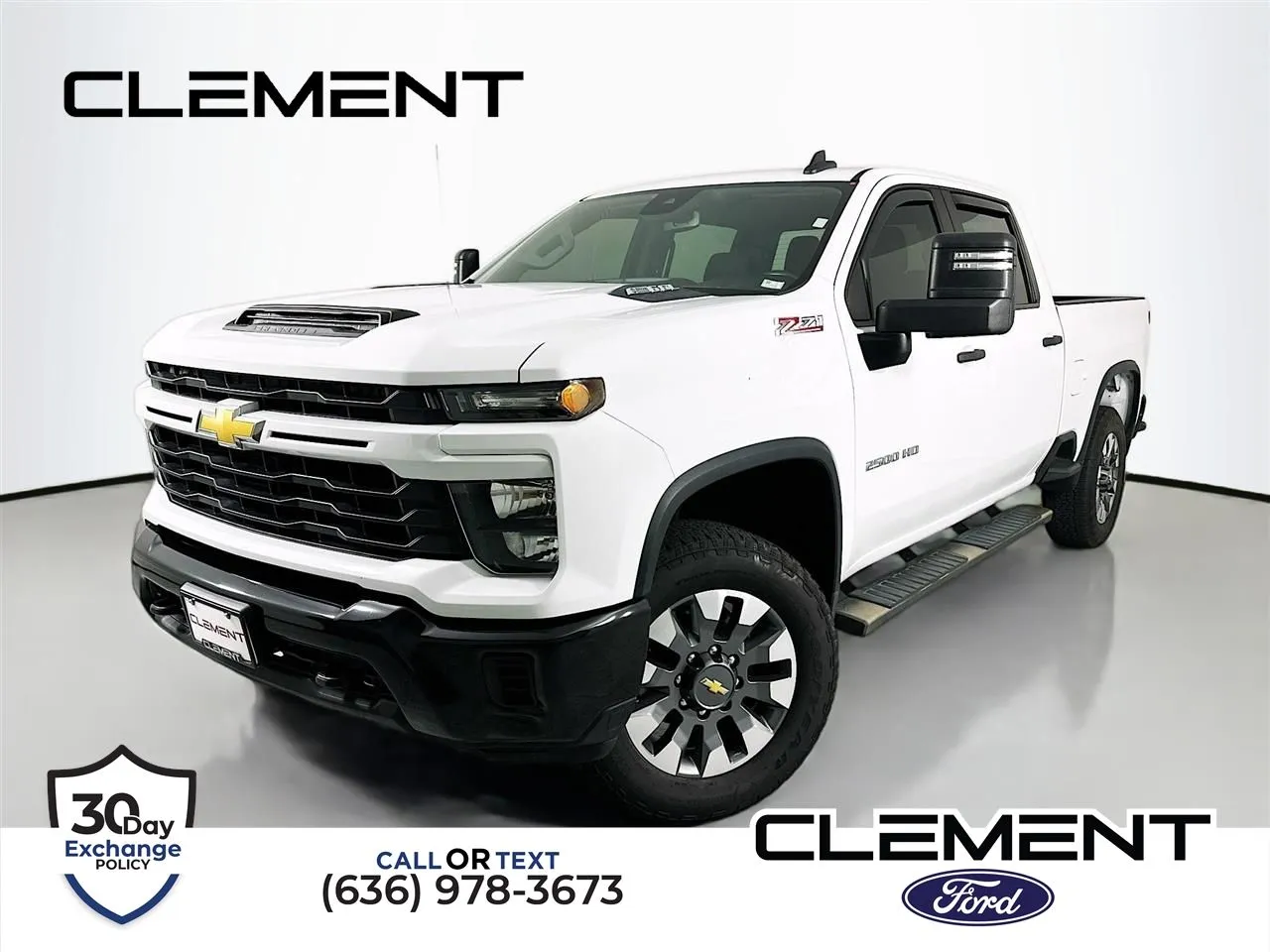 White 2024 Chevrolet Silverado 2500HD Custom for sale in Wentzville, MO