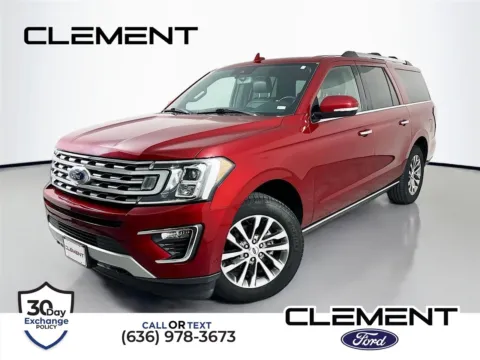 Red 2018 Ford Expedition Max Limited for sale in Wentzville, MO
