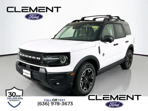 White 2026 Ford Bronco Sport Outer Banks for sale in Wentzville, MO