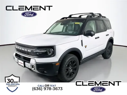 White 2026 Ford Bronco Sport Badlands for sale in Wentzville, MO