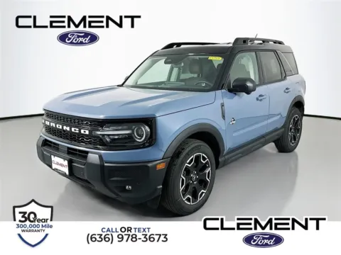Gray 2025 Ford Bronco Sport Outer Banks for sale in Wentzville, MO