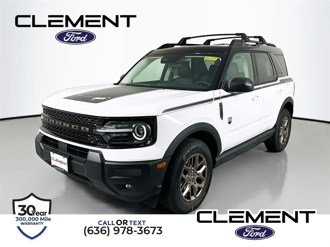 White 2026 Ford Bronco Sport Big Bend for sale in Wentzville, MO