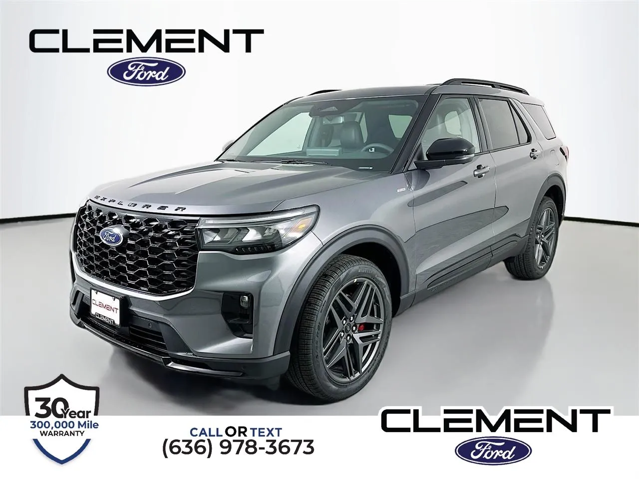 Gray 2026 Ford Explorer ST-Line for sale in Wentzville, MO