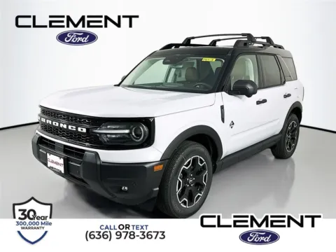 White 2026 Ford Bronco Sport Outer Banks for sale in Wentzville, MO