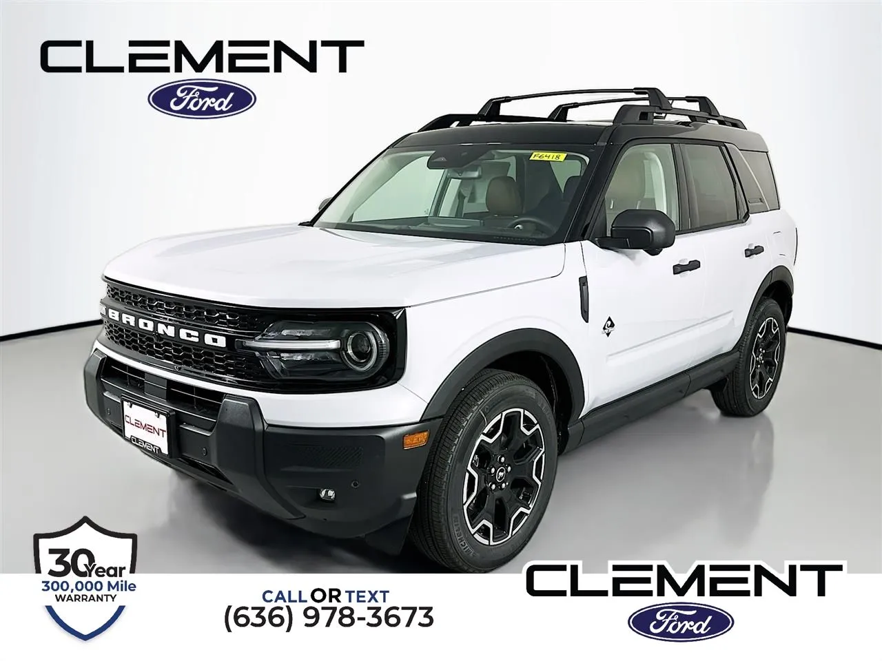 White 2026 Ford Bronco Sport Outer Banks for sale in Wentzville, MO