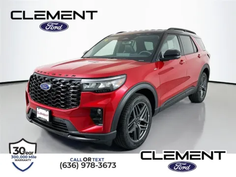 Red 2026 Ford Explorer ST-Line for sale in Wentzville, MO
