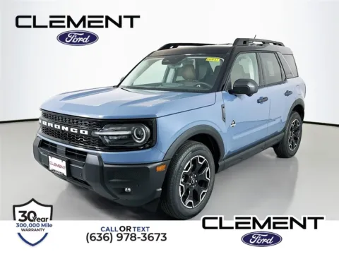 Gray 2026 Ford Bronco Sport Outer Banks for sale in Wentzville, MO