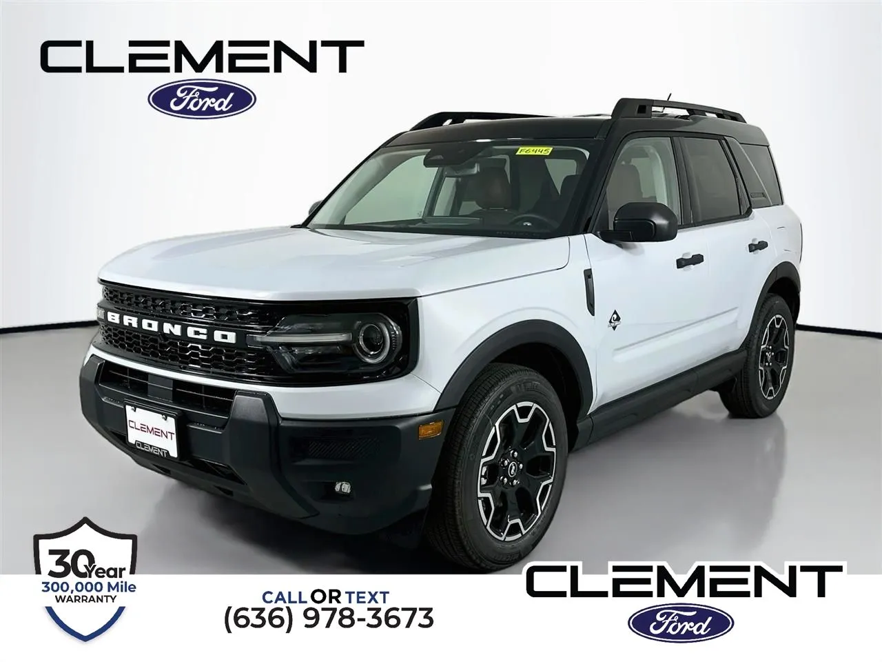 White 2026 Ford Bronco Sport Outer Banks for sale in Wentzville, MO