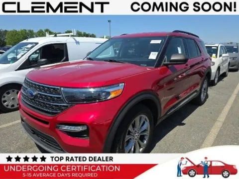 Red 2023 Ford Explorer XLT for sale in Wentzville, MO