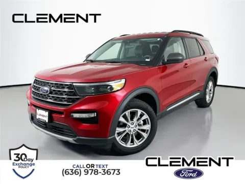 Red 2023 Ford Explorer XLT for sale in Wentzville, MO