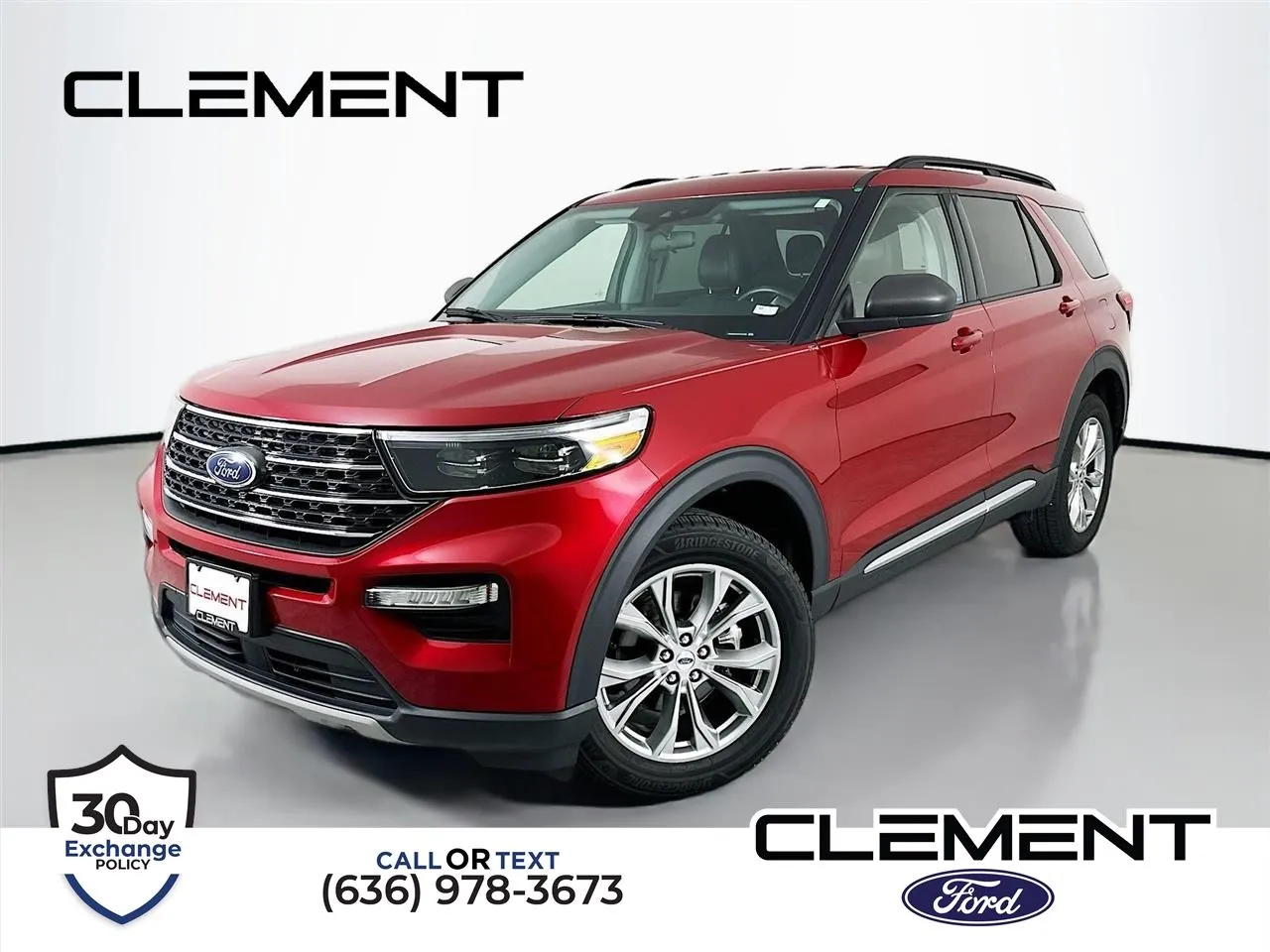 Red 2023 Ford Explorer XLT for sale in Wentzville, MO