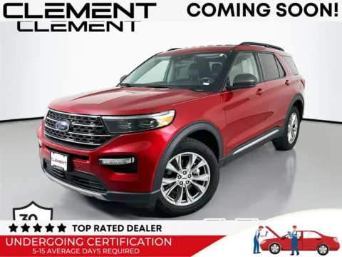 Red 2023 Ford Explorer XLT for sale in Wentzville, MO