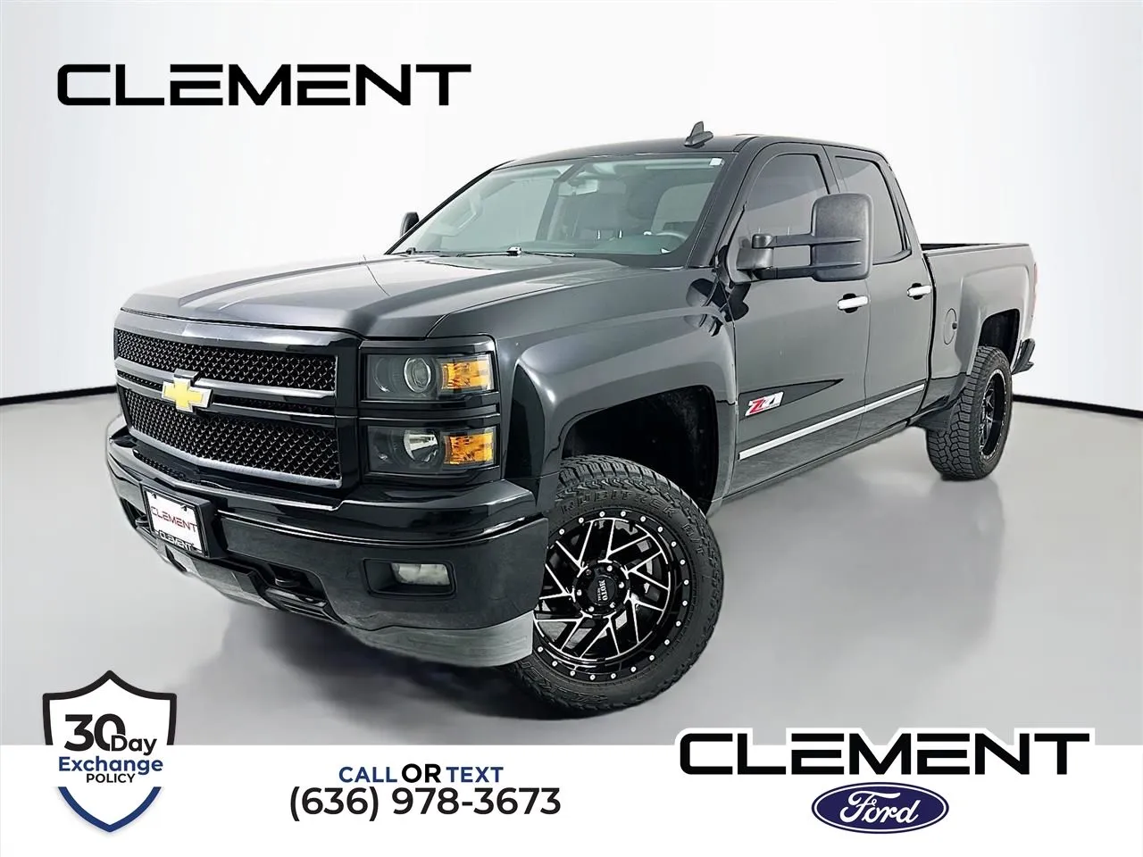 Black 2015 Chevrolet Silverado 1500 LT for sale in Wentzville, MO