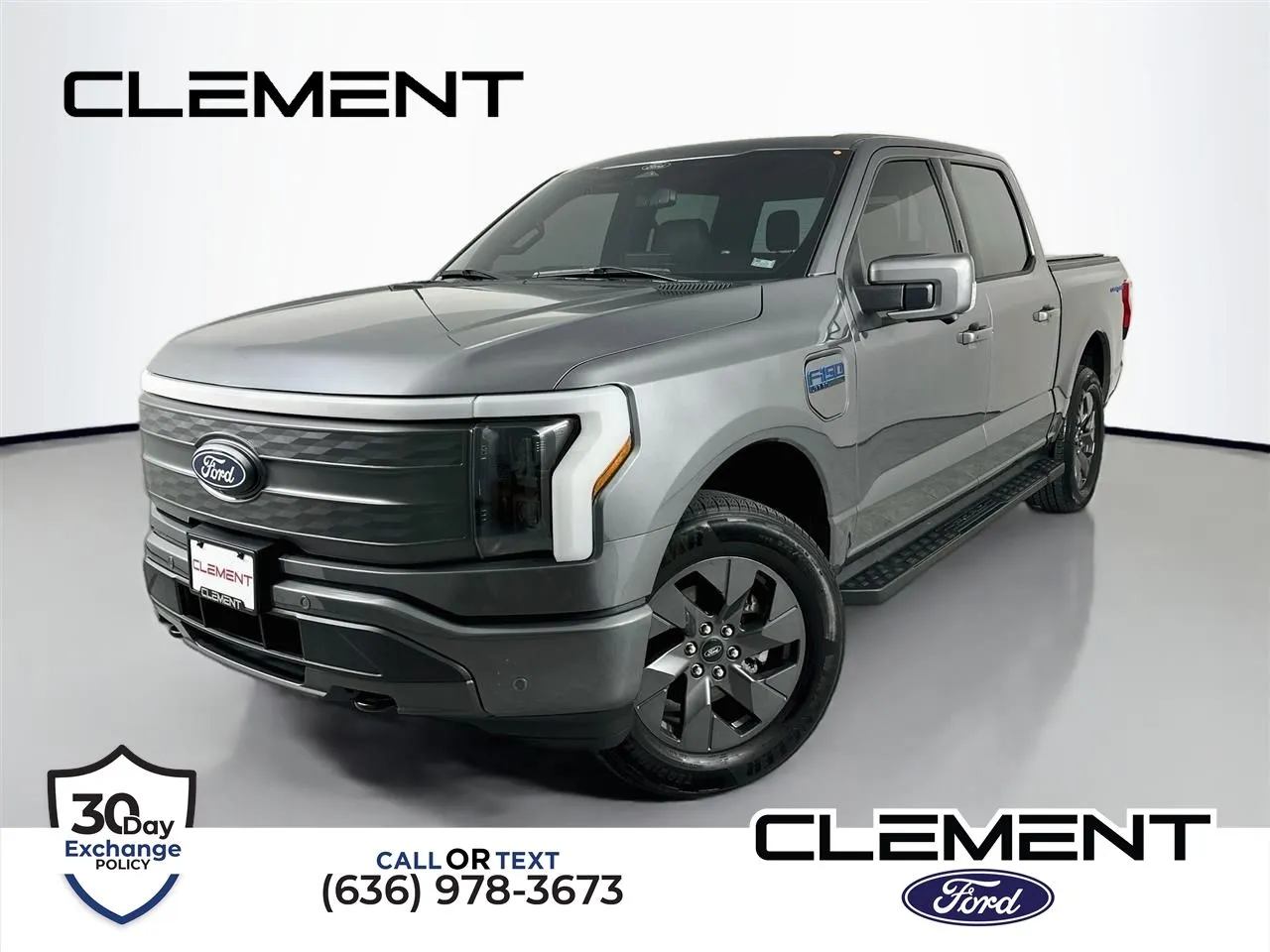 Gray 2025 Ford F-150 Lightning Lariat for sale in Wentzville, MO