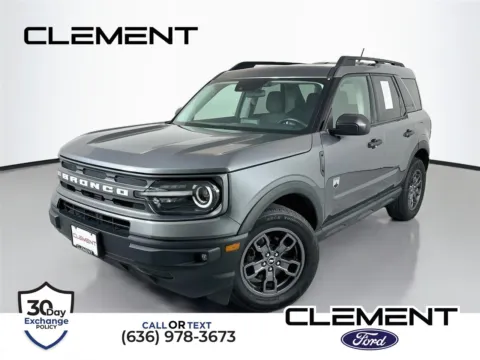 Gray 2022 Ford Bronco Sport Big Bend for sale in Wentzville, MO